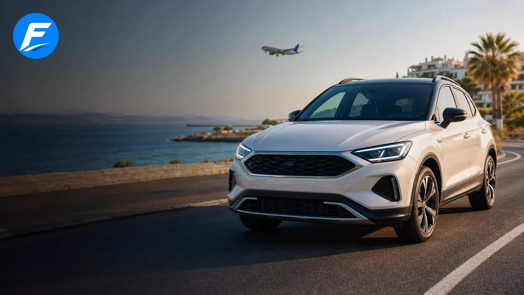 Vehículo SUV Turismo de alquiler con seguro a terceros y daños propios